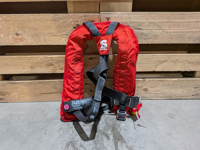 Ca. 12x automatisch reddingsvest, secumar - afbeelding 6 van  8