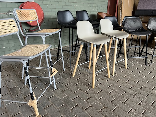 Ca. 12x barkruk, zuiver en dutchbone - afbeelding 3 van  5