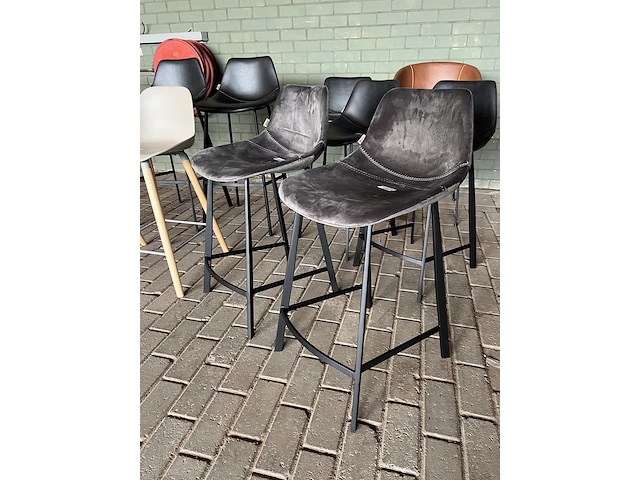 Ca. 12x barkruk, zuiver en dutchbone - afbeelding 2 van  4