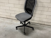 Ca. 12x bureaustoel, ikea, flintan, zwart/antraciet - afbeelding 5 van  5