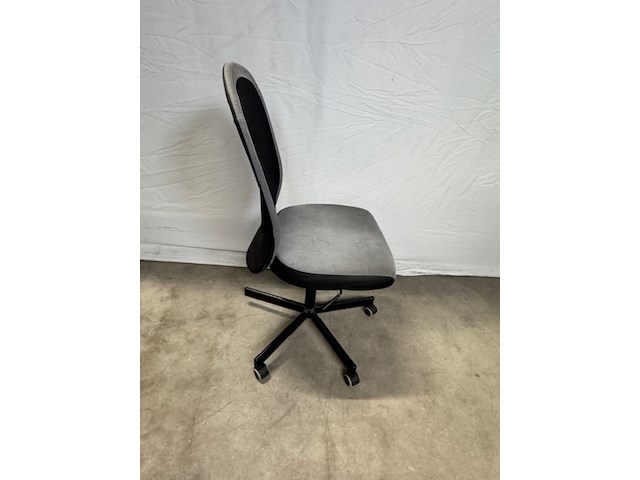 Ca. 12x bureaustoel ikea, flintan, zwart/grijs - afbeelding 3 van  9