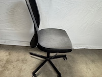 Ca. 12x bureaustoel ikea, flintan, zwart/grijs - afbeelding 3 van  9