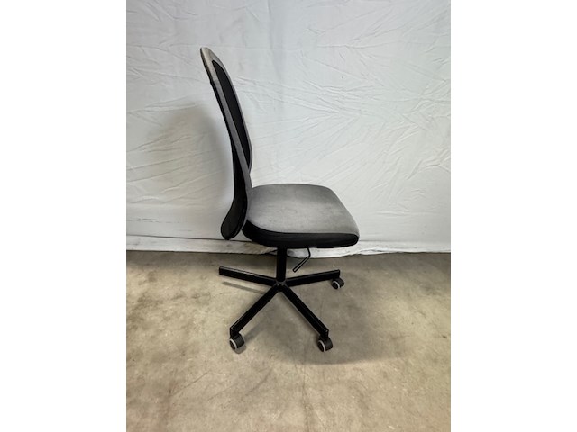Ca. 12x bureaustoel ikea, flintan, zwart/grijs - afbeelding 4 van  9
