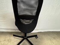 Ca. 12x bureaustoel ikea, flintan, zwart/grijs - afbeelding 5 van  9