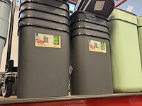 Ca. 12x curver opbergbakken, wasmanden en prullenbakken - afbeelding 3 van  6