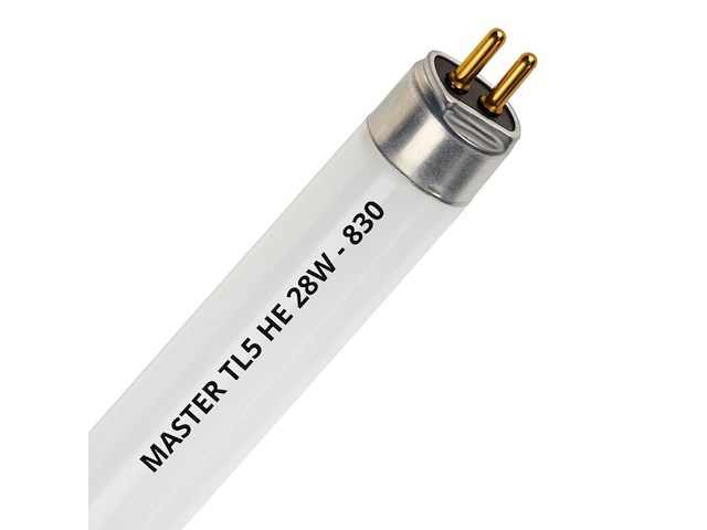 Ca. 12x doos tl-buizen, philips, master tl5 he 28w/830, warm wit, (115 cm) - afbeelding 1 van  4