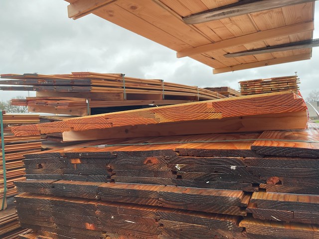 Ca. 12x dougals zweeds rabat , 26x190mm, lengte 300cm - afbeelding 3 van  3