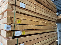 Ca. 12x douglas balken fijnbezaagd, 150x150mm, lengte 400cm - afbeelding 4 van  4