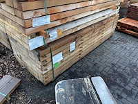 Ca. 12x douglas balken fijnbezaagd, 75x175mm, lengte 300cm - afbeelding 4 van  4