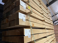 Ca. 12x douglas balken geschaafd, 140x140mm, lengte 400cm - afbeelding 4 van  4