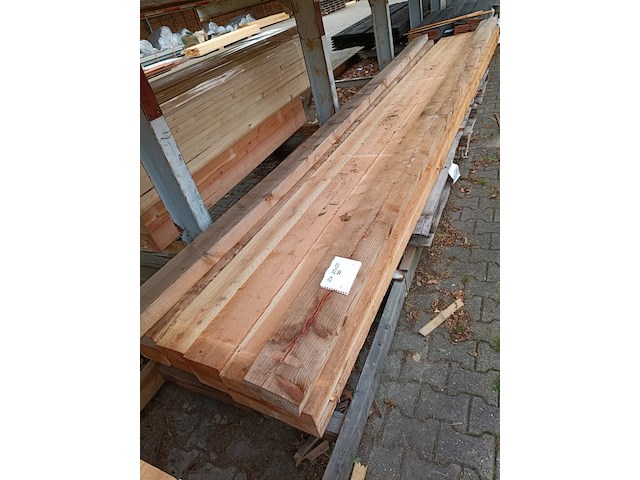 Ca. 12x douglas balken - afbeelding 1 van  4