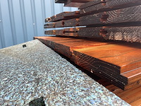 Ca. 12x douglas zweeds rabat, 26x190mm, lengte 520cm - afbeelding 3 van  3