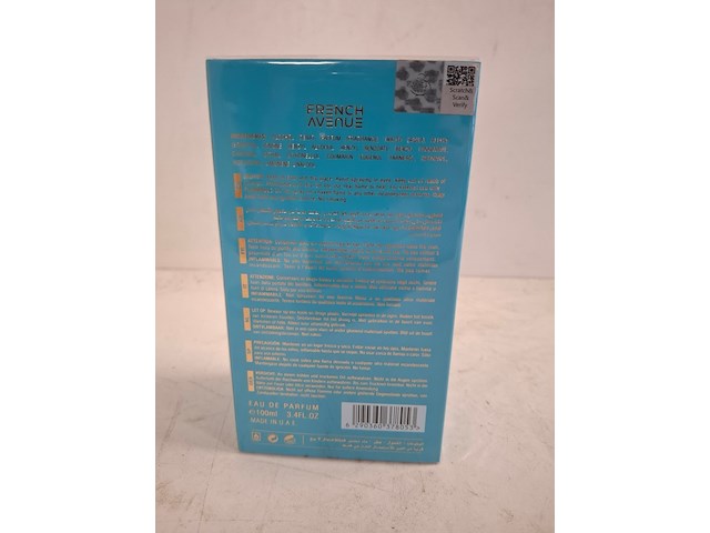 Ca 12x eau de parfum french avenue, vulcan - afbeelding 2 van  3