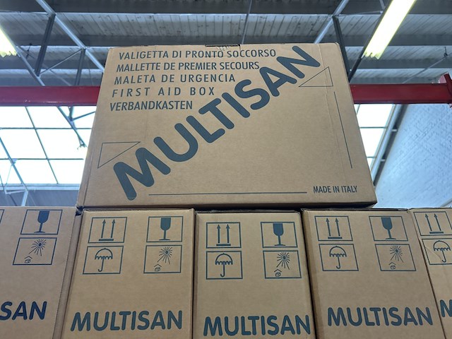 Ca. 12x ehbo-koffer, verbanddoos 445x320x150 mm, multisan - afbeelding 1 van  3