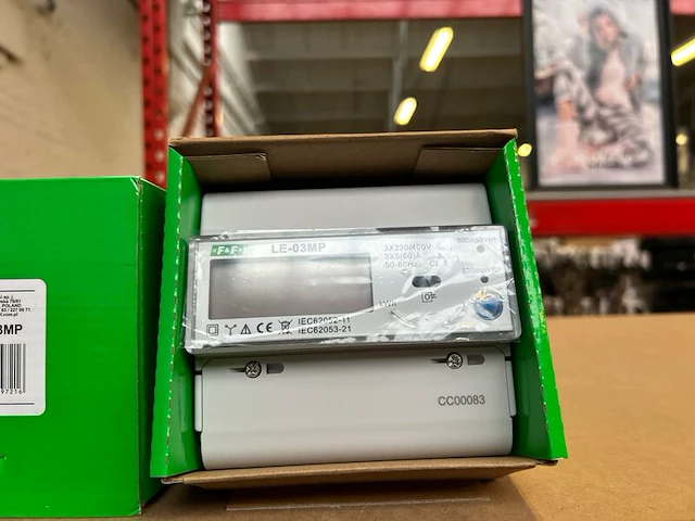 Ca. 12x elektriciteitsmeter, f&f, le-03mp - afbeelding 3 van  4