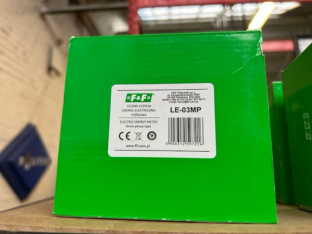 Ca. 12x elektriciteitsmeter, f&f, le-03mp - afbeelding 4 van  4