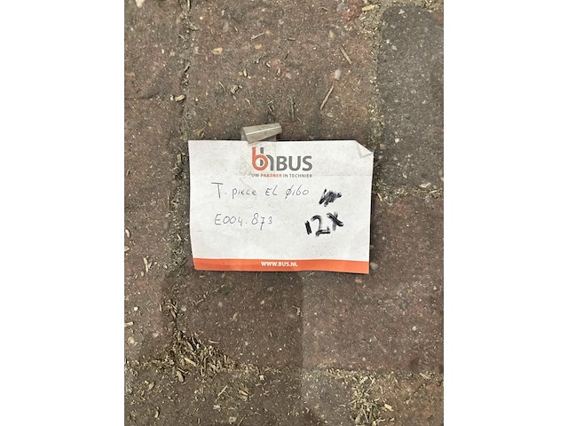 Ca. 12x elektrolas t-stuk, plasson fusamatic lasmof, tee 160, zwart - afbeelding 4 van  7