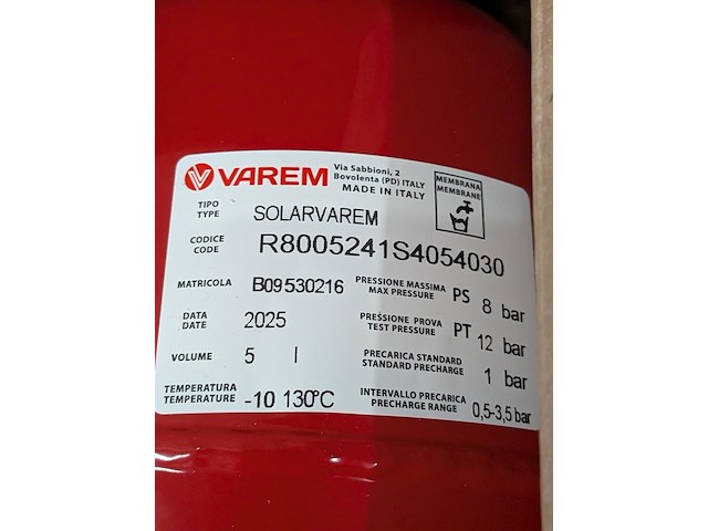 Ca. 12x expansievat, watts, varem - afbeelding 8 van  8