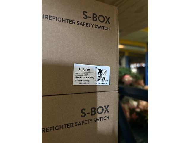 Ca. 12x fox ess s-box fire safety switch brandmelder - afbeelding 4 van  4