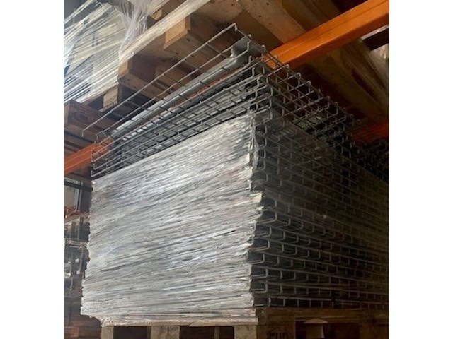 Ca. 12x gaasetage paneel palletstelling schulte, grijs, bouwjaar 2018 - afbeelding 1 van  2