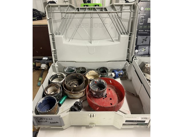 Ca. 12x gatenzaag in festool systainer - afbeelding 1 van  8