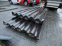 Ca. 12x golfplaat, zwart - afbeelding 2 van  4