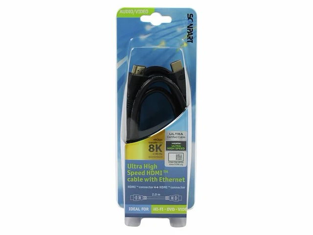 Ca. 12x hdmi kabel 2 meter - 8k@60hz, scanpart - afbeelding 1 van  2