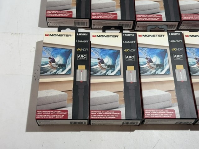 Ca. 12x hdmi kabel uhd 4k hdr, monster, vme20044 - afbeelding 2 van  3
