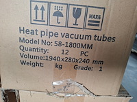 Ca. 12x heat pipe vacuüm tube, resolar, 58-1800mm - afbeelding 3 van  3