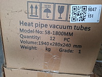 Ca. 12x heat pipe vacuüm tube, resolar, 58-1800mm - afbeelding 3 van  3