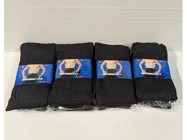 Ca. 12x heren thermo onderbroek lang, zwart, m/l en l/xl - afbeelding 2 van  2
