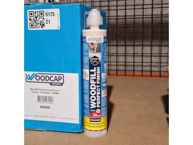 Ca. 12x houtrotreparatie 2 in 1, woodcap - afbeelding 2 van  3