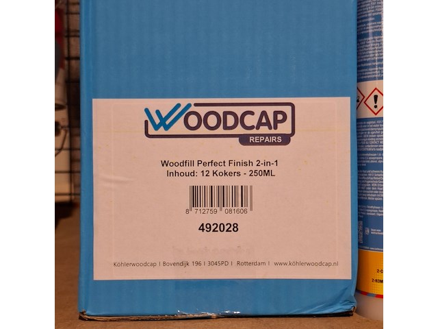 Ca. 12x houtrotreparatie 2 in 1, woodcap - afbeelding 3 van  3
