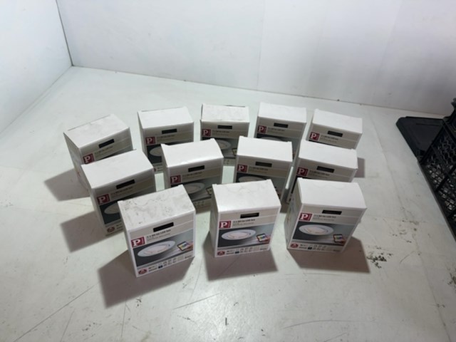 Ca. 12x inbouwspot, paulmann, smarthome coin, wit, led 24 watt - afbeelding 1 van  2