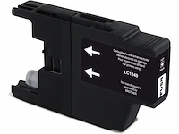 Ca. 12x inktcartridges voor brother lc-1240 16ml, recycleclub, zwart - afbeelding 2 van  2