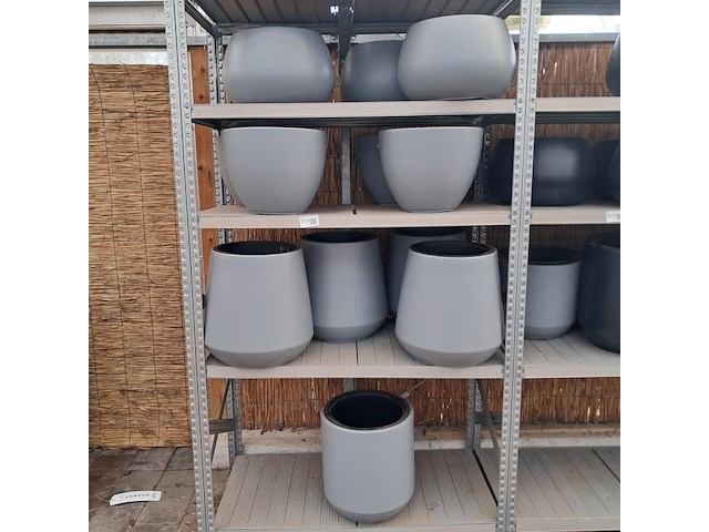 Ca. 12x kunststof bloempot, prosper plast - afbeelding 1 van  10