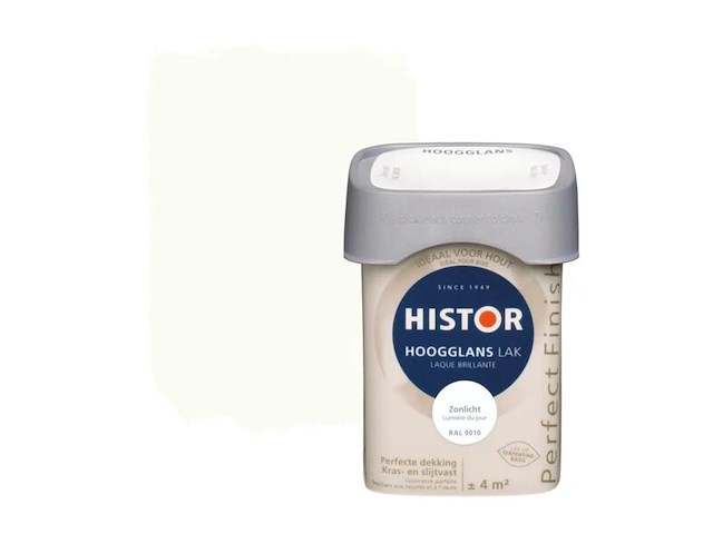 Ca. 12x lak hoogglans, histor, perfect finish, zonlicht, 250 ml - afbeelding 1 van  2