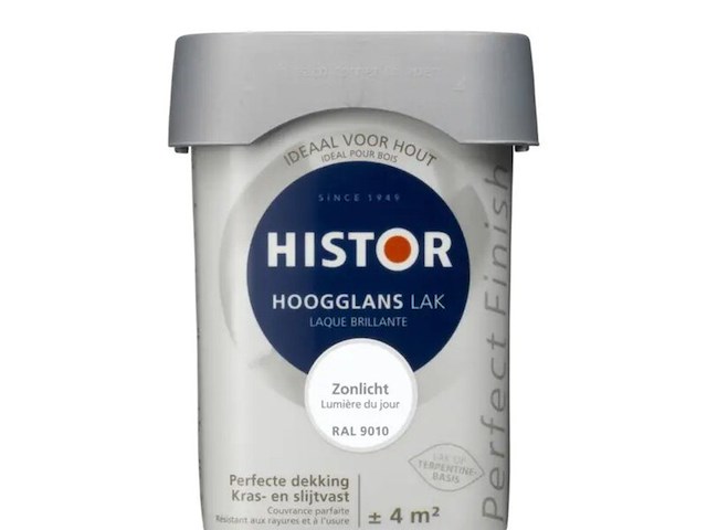 Ca. 12x lak hoogglans, histor, perfect finish, zonlicht, 250 ml - afbeelding 2 van  2