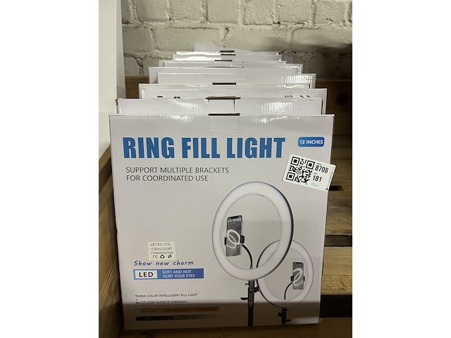 Ca. 12x led ringlamp - afbeelding 1 van  3