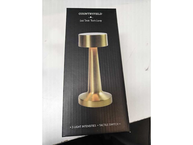 Ca. 12x led tafellampen met touchbediening, goud - afbeelding 3 van  4