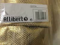 Ca. 12x mandjes voor douche of badkamer allibert, hortza, goud - afbeelding 4 van  5