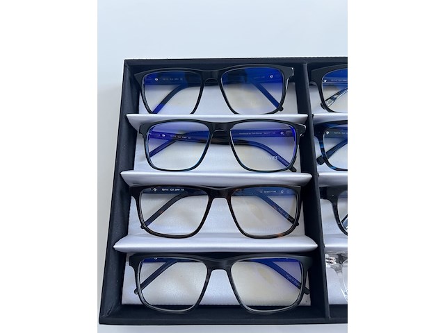 Ca. 12x optische monturen, tom davies, in luxe opbergdoos/displaytray - afbeelding 8 van  15