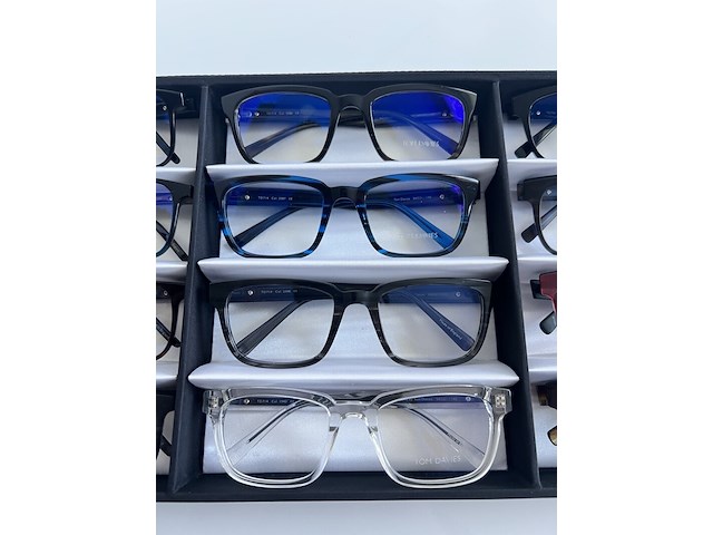 Ca. 12x optische monturen, tom davies, in luxe opbergdoos/displaytray - afbeelding 9 van  15