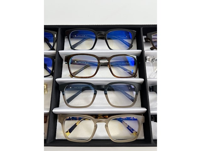Ca. 12x optische monturen, tom davies, in luxe opbergdoos/displaytray - afbeelding 12 van  18