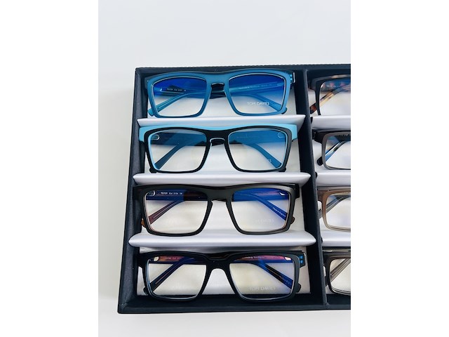 Ca. 12x optische monturen, tom davies, in luxe opbergdoos/displaytray - afbeelding 11 van  17