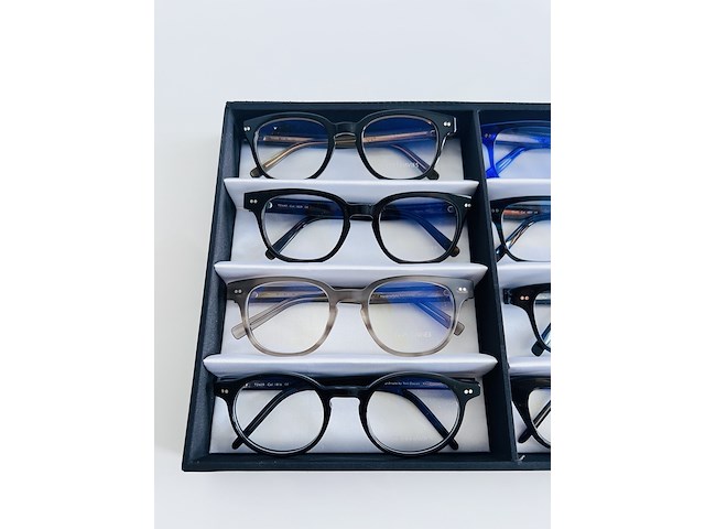 Ca. 12x optische monturen, tom davies, in luxe opbergdoos/displaytray - afbeelding 9 van  16