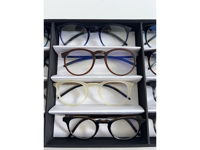 Ca. 12x optische monturen, tom davies, in luxe opbergdoos/displaytray - afbeelding 11 van  17
