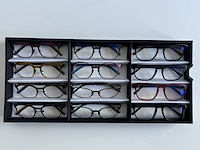 Ca. 12x optische monturen, tom davies, in luxe opbergdoos/displaytray - afbeelding 1 van  15