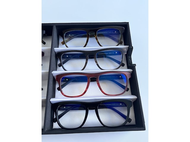 Ca. 12x optische monturen, tom davies, in luxe opbergdoos/displaytray - afbeelding 10 van  15