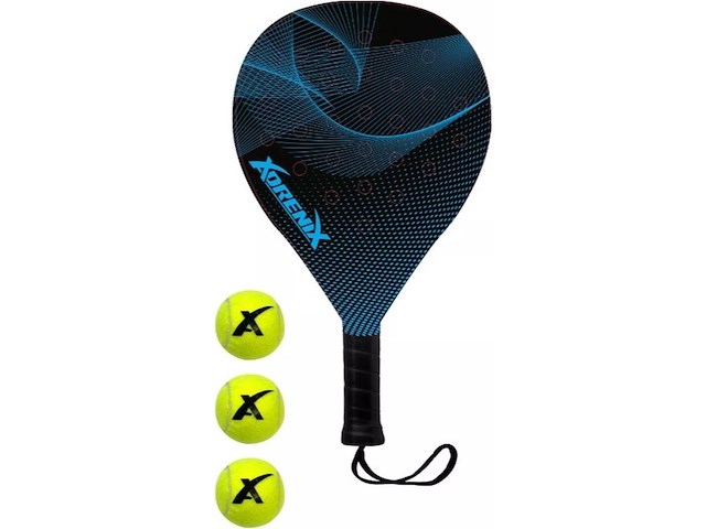 Ca. 12x padelrackets met ballen, xorenix, blauw, 2025 - afbeelding 2 van  3